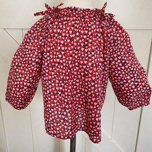 Adorable Crewcuts Heart blouse!
